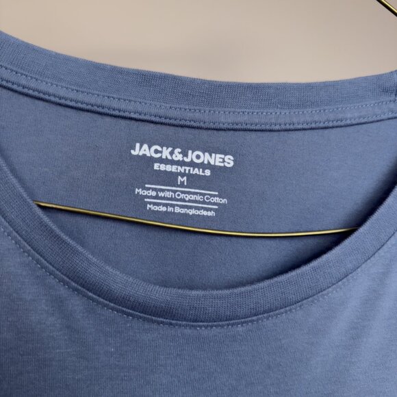 Jack & Jones Light Blue Long Sleeve T-Shirt (Medium) - Picture 4 of 4